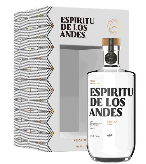 Aguardente Pisco Espiritu De Los Andes