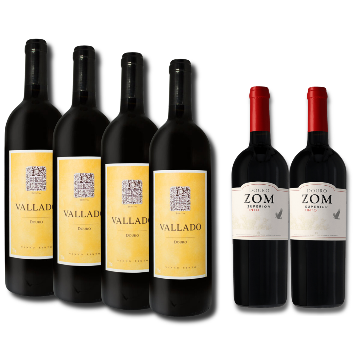 Vallado tinto x4 + 2 Zom oferta