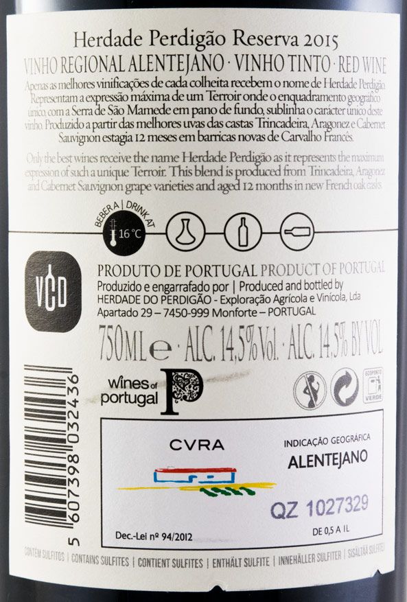 Herdade Perdigão Reserva Tinto