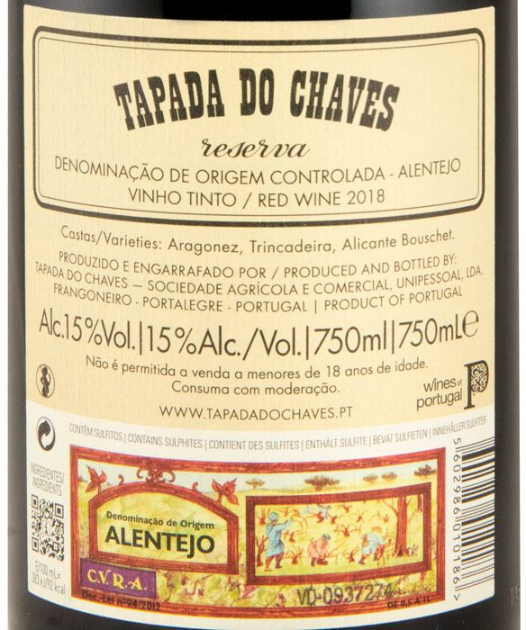 Tapada do Chaves Reserva Red