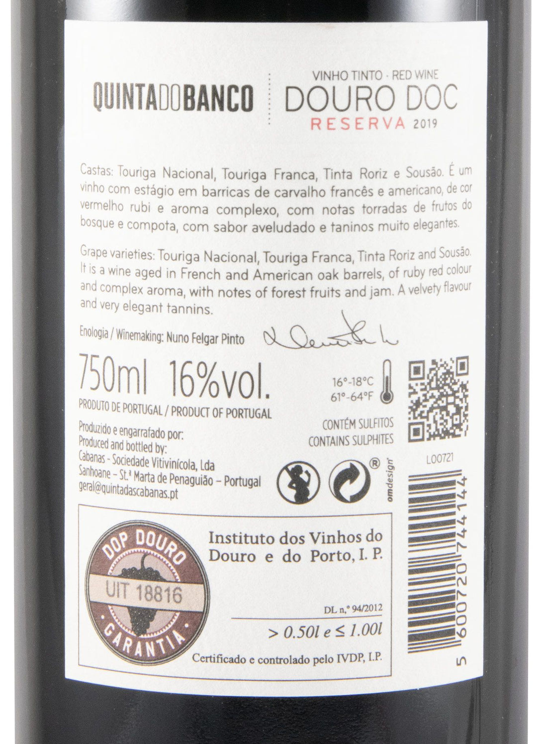 Quinta do Banco Reserva Rot