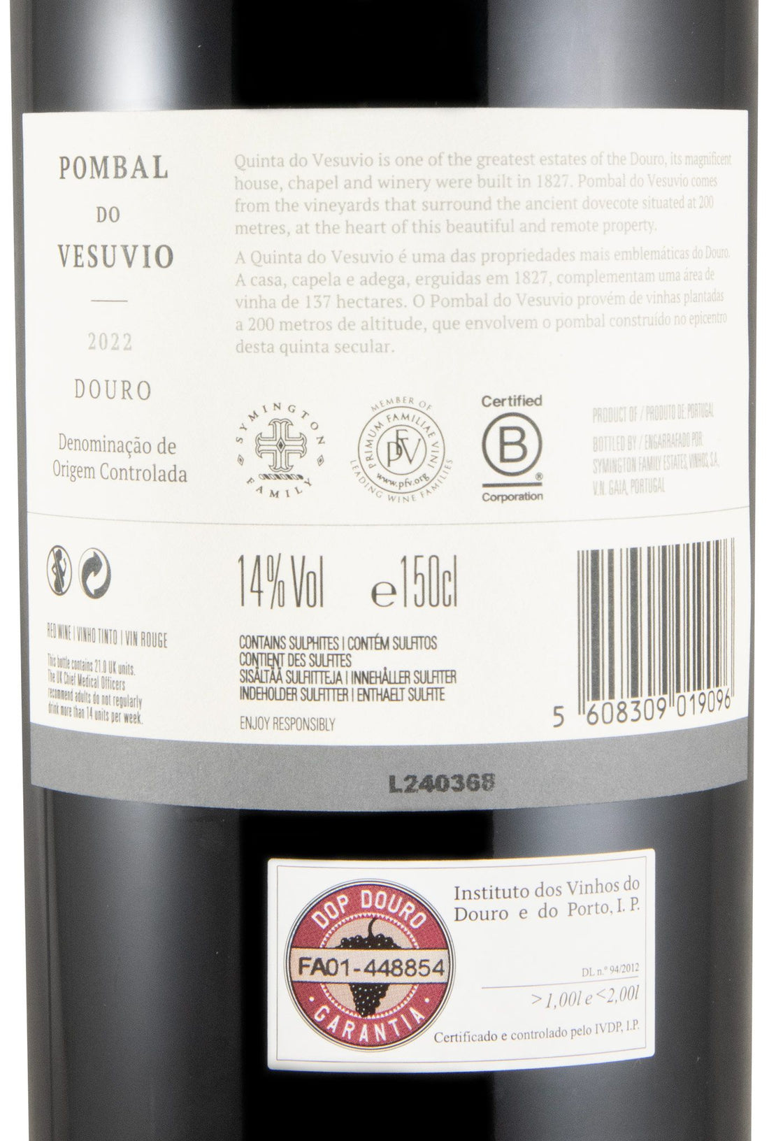 Pombal do Vesuvio Tinto 1.5 L