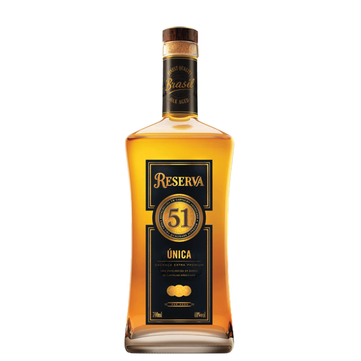 Aguardente Cachaça 51 Reserva Única