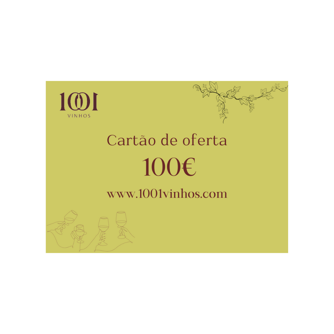 1001 Wines Offer Card