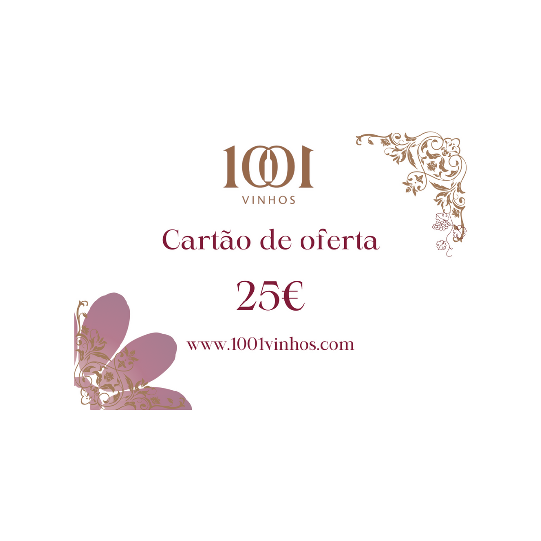 1001 Wines Offer Card
