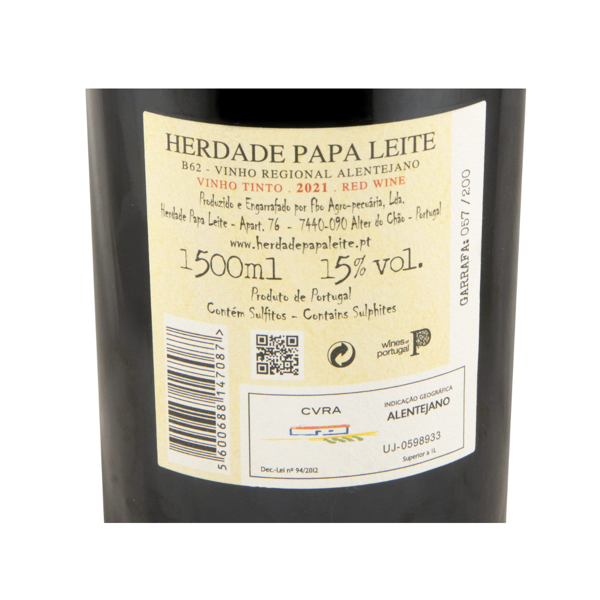 Herdade Papa Leite My Way Tinto 1,5L