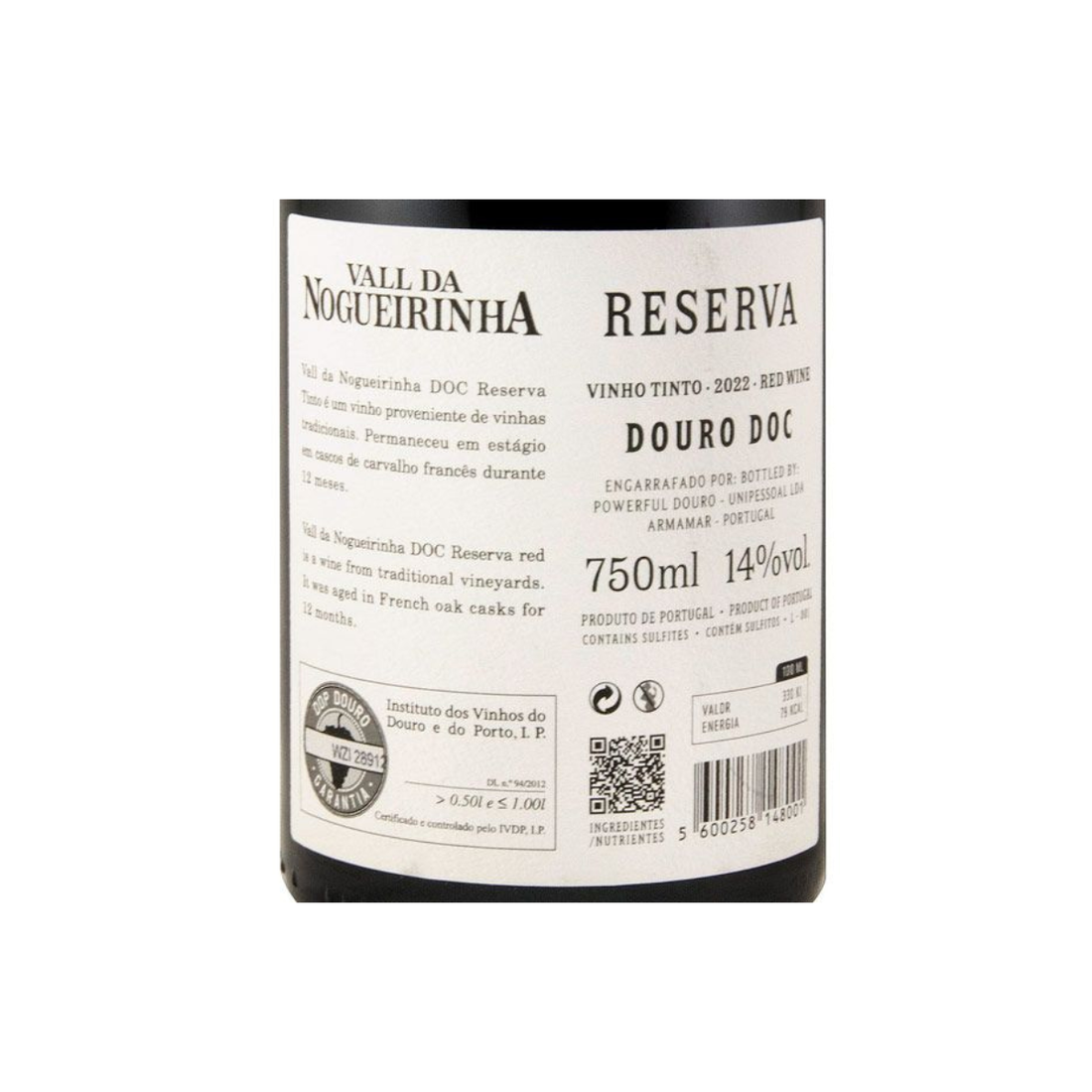 Vall da Nogueirinha Reserva Tinto