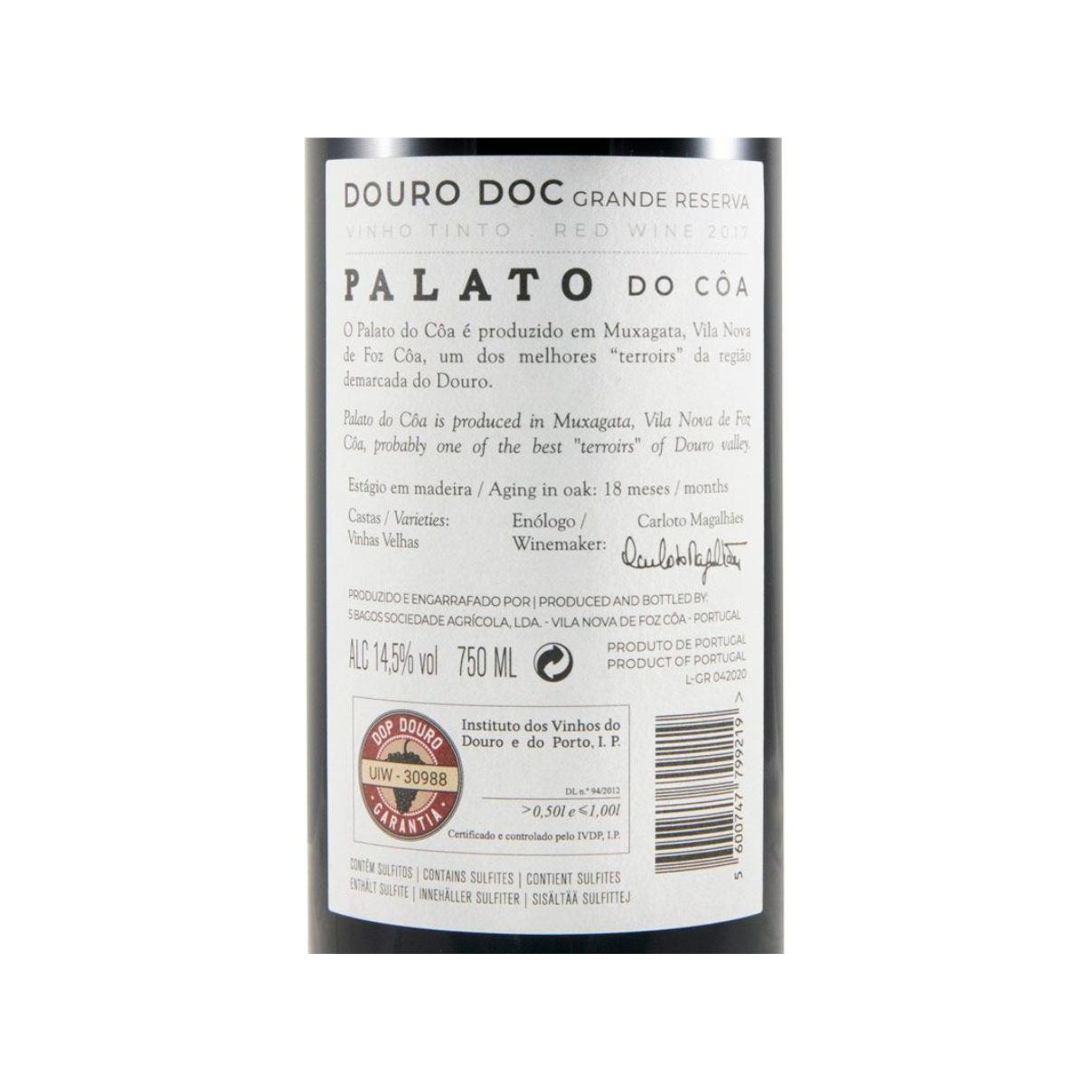 Palato do Côa Grande Reserva Tinto