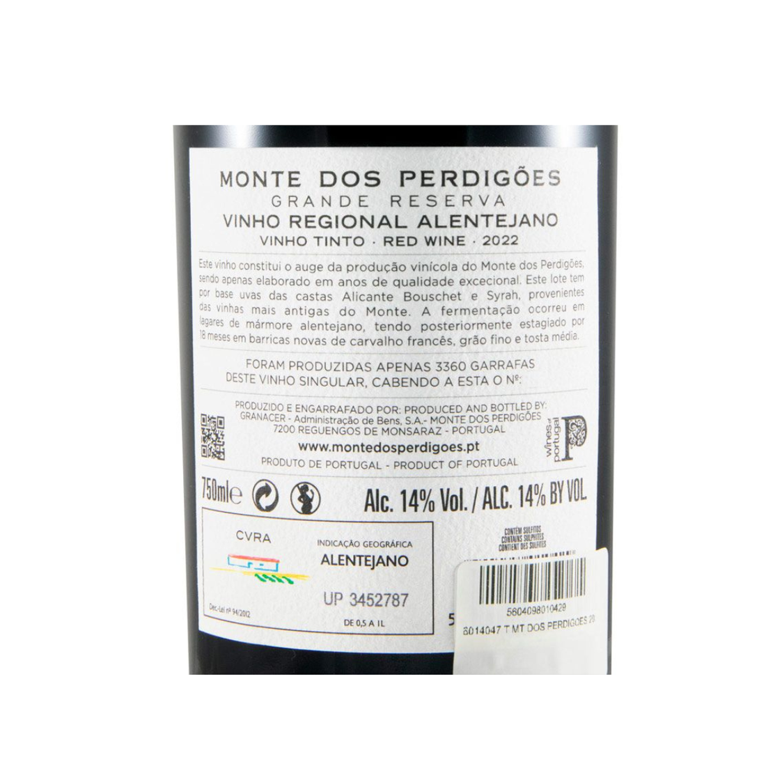 Monte dos Perdigões Grande Reserva Tinto