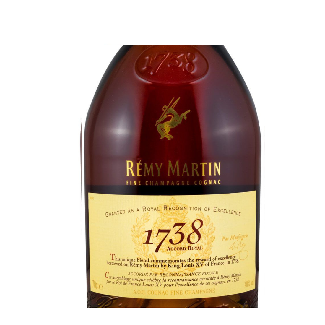 Cognac Rémy Martin 1738 Accord Royal
