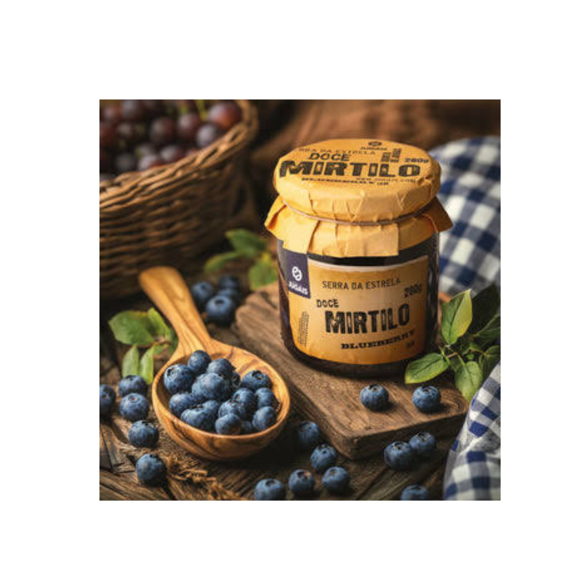 Doce de Mirtilo Quinta de Jugais 280g