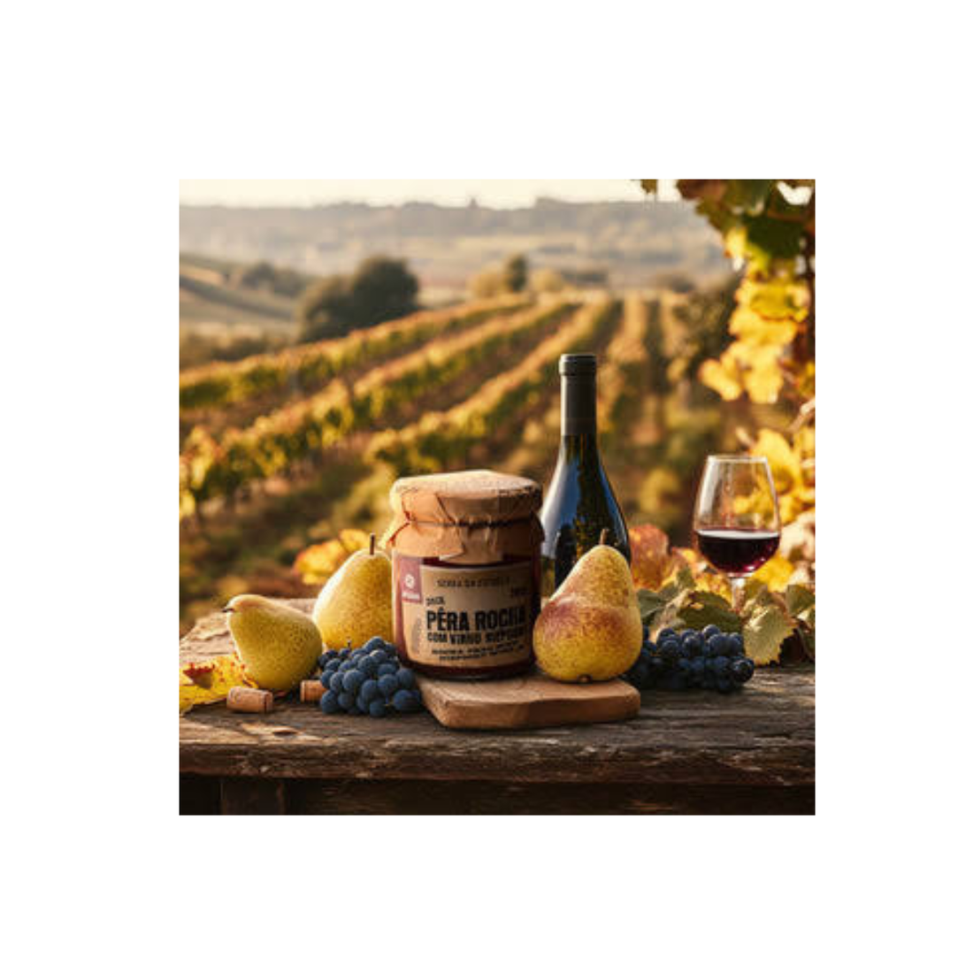 Doce de Pêra Rocha c/ Vinho Niepoort Quinta de Jugais 280g
