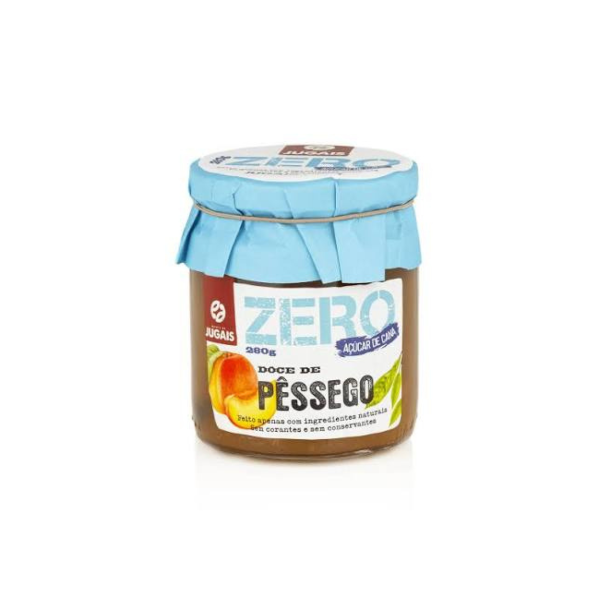 Doce Zero Pêssego Quinta de Jugais 280g