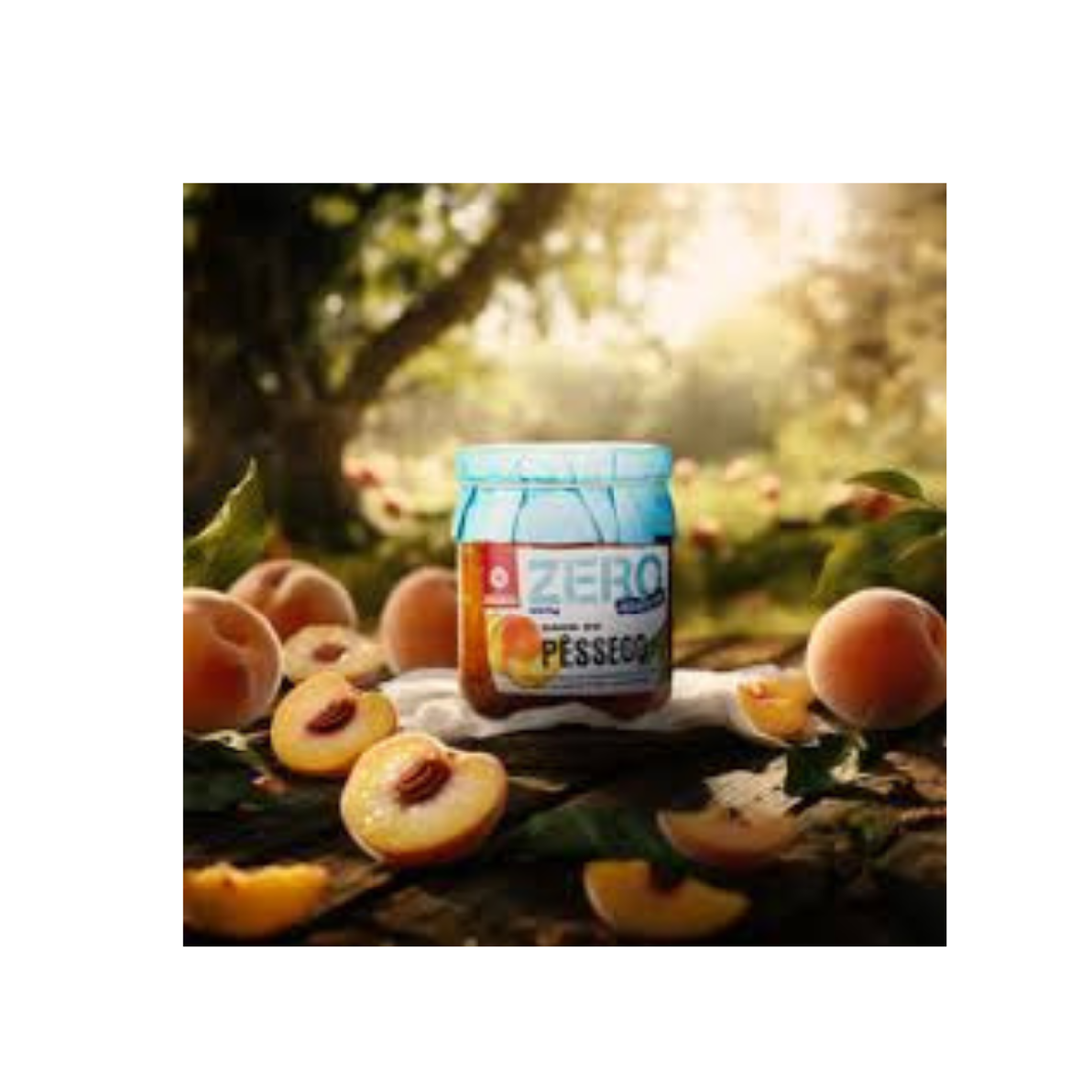 Doce Zero Pêssego Quinta de Jugais 280g