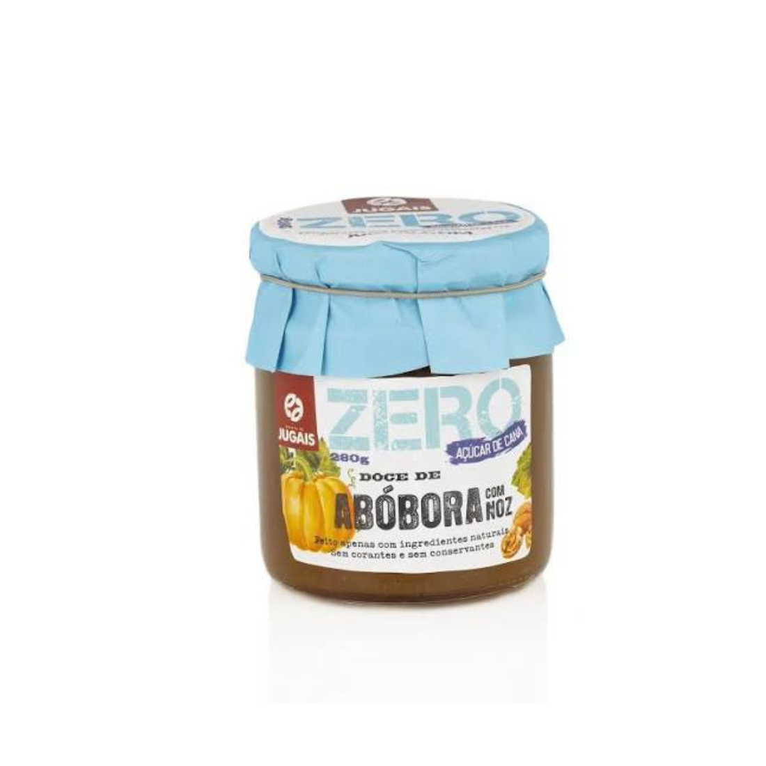 Doce Zero Abóbora c/ Noz Quinta de Jugais 280g