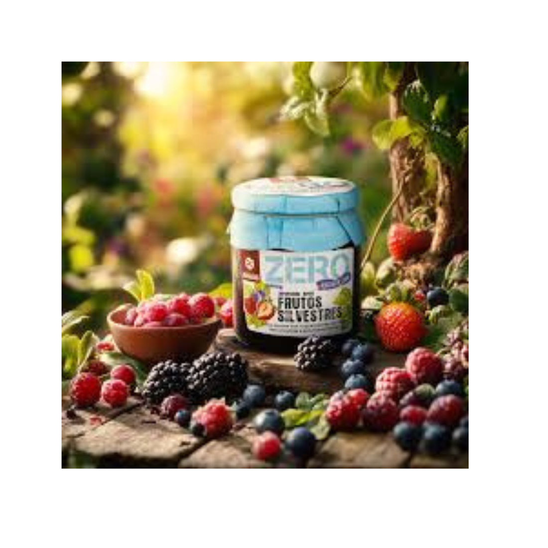 Doce Zero Frutos Silvestres Quinta de Jugais 280g