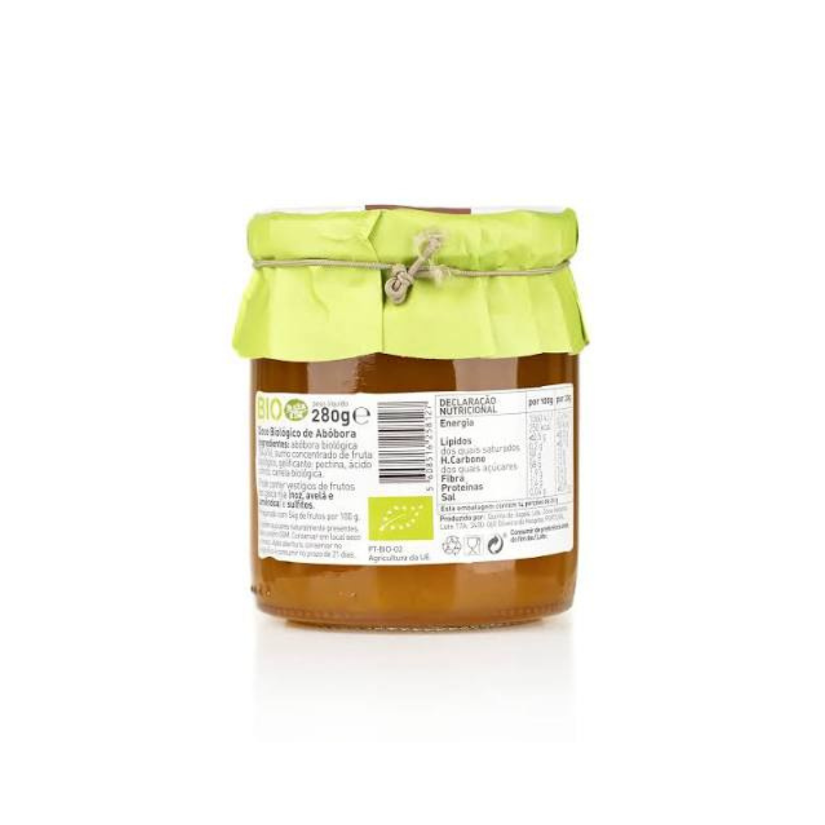 Doce Bio Abóbora Quinta de Jugais 280g