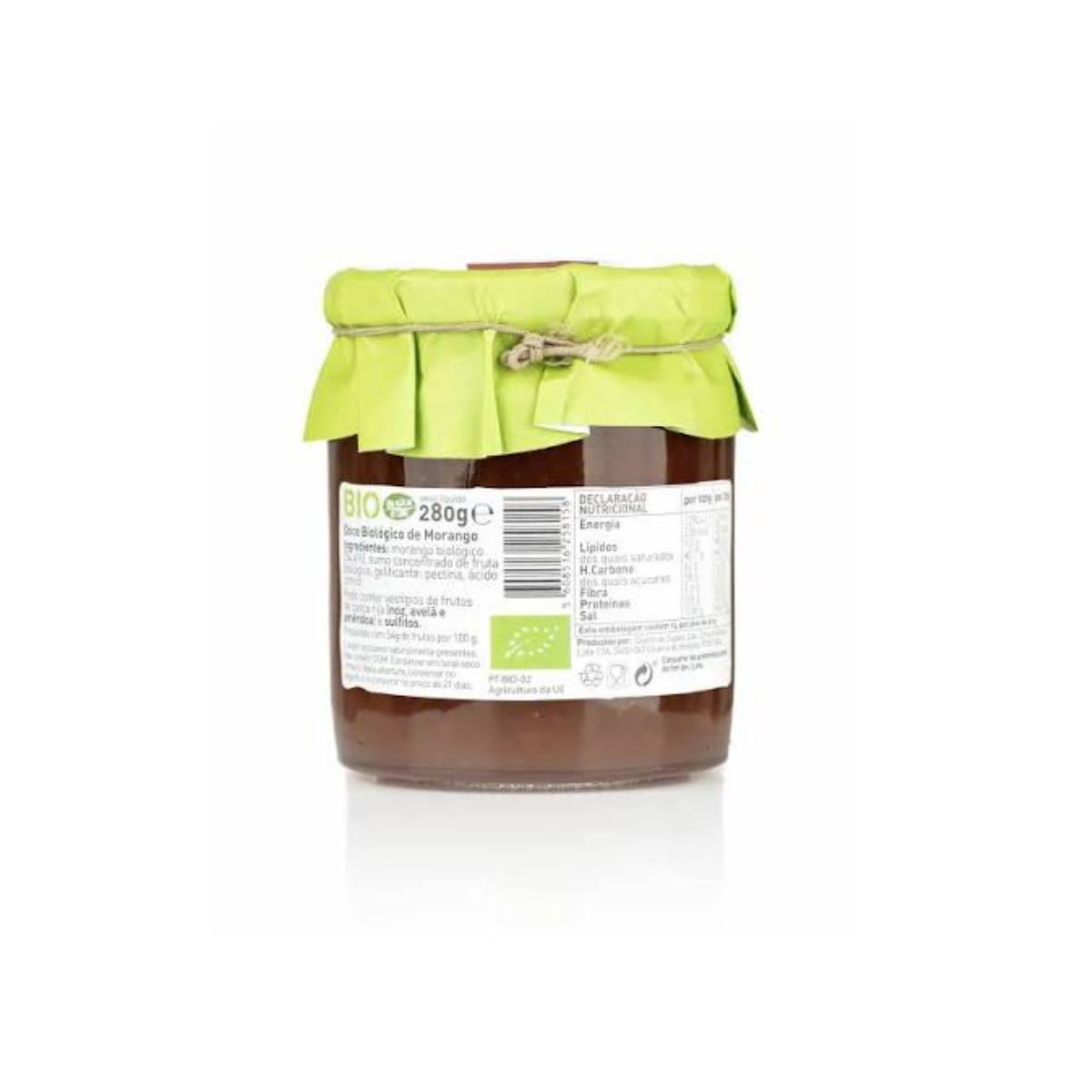 Doce Bio Morango Quinta de Jugais 280g