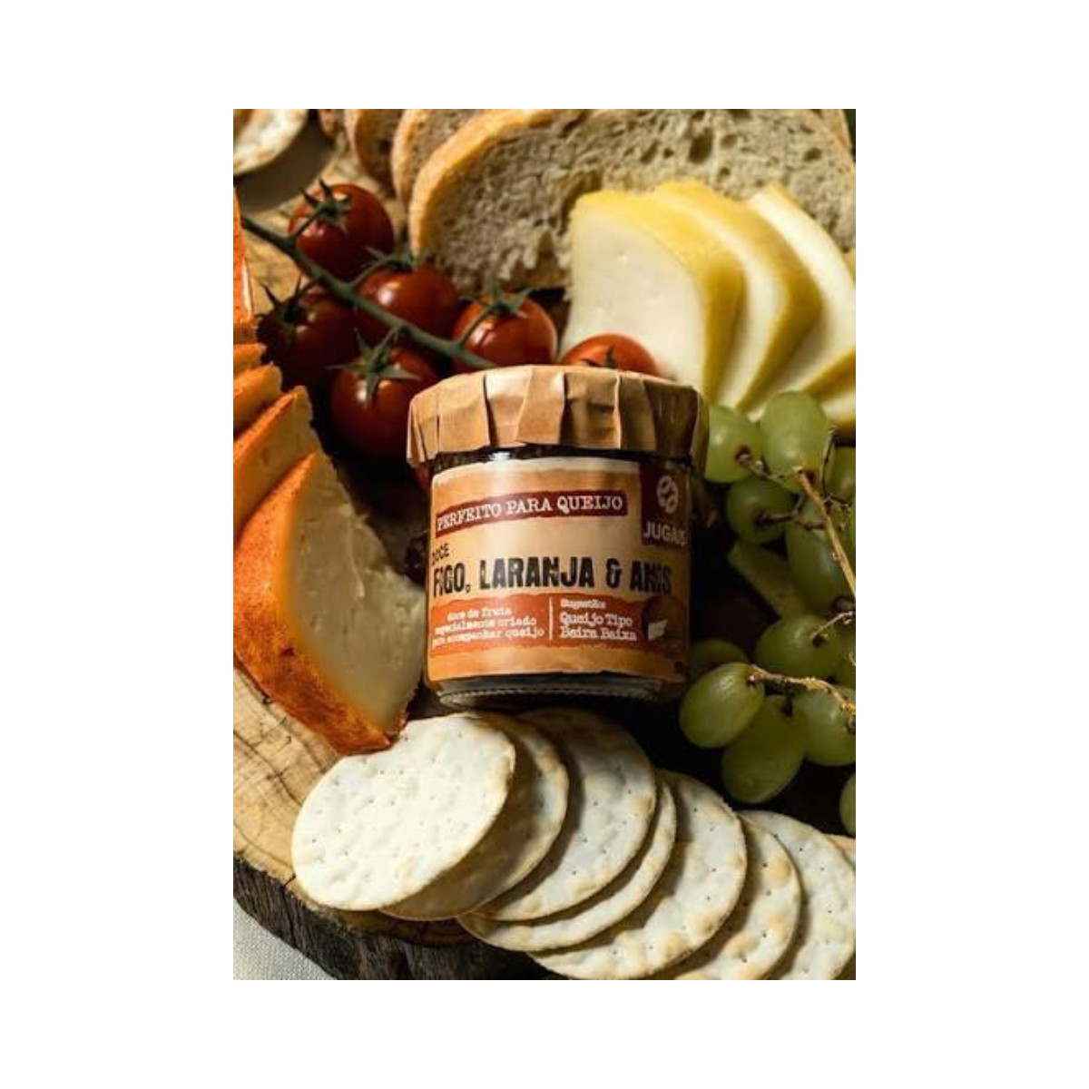Doce Perfeito p/ Queijo - Figo, Laranja e Anis Quinta de Jugais 180g