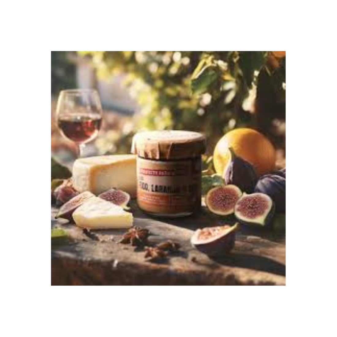 Doce Perfeito p/ Queijo - Figo, Laranja e Anis Quinta de Jugais 180g