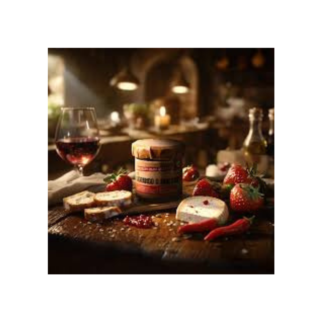 Doce Perfeito p/ Queijo - Morango e Malagueta Quinta de Jugais 180g