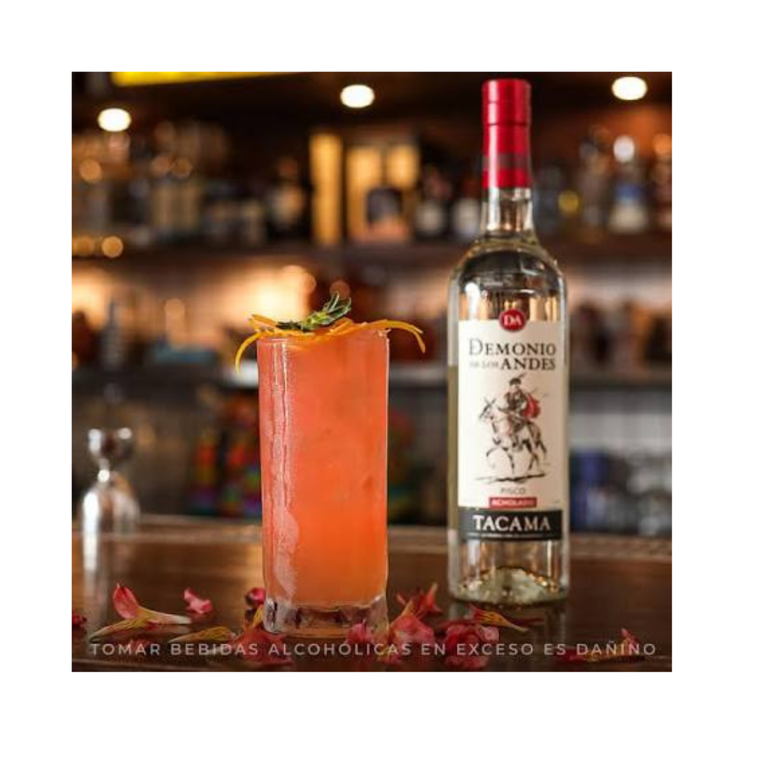 Pisco Demonio De Los Andes Acholado