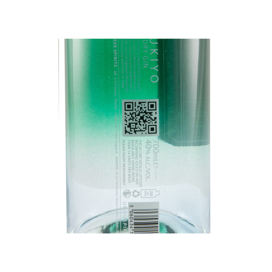 Gin Ukiyo Japanese Tokyo Dry