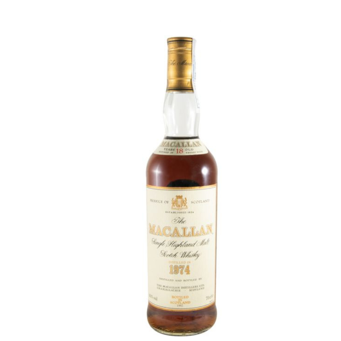 1974 Macallan Sherry Wood 18 anos