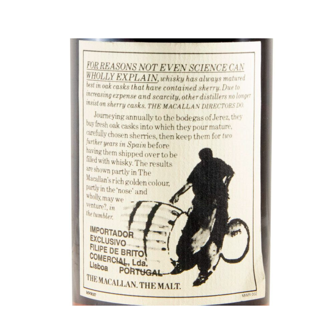1974 Macallan Sherry Wood 18 anos