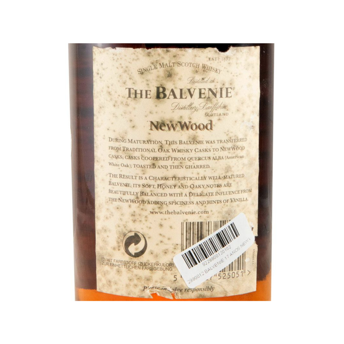 Balvenie New Wood 17 anos