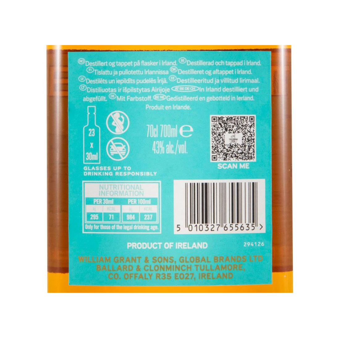 Tullamore Dew Rum Cask Finish