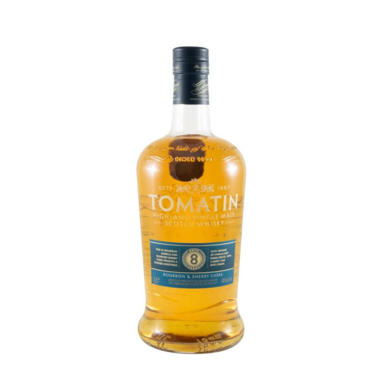 Tomatin Bourbon & Sherry Casks 8 anos 1L