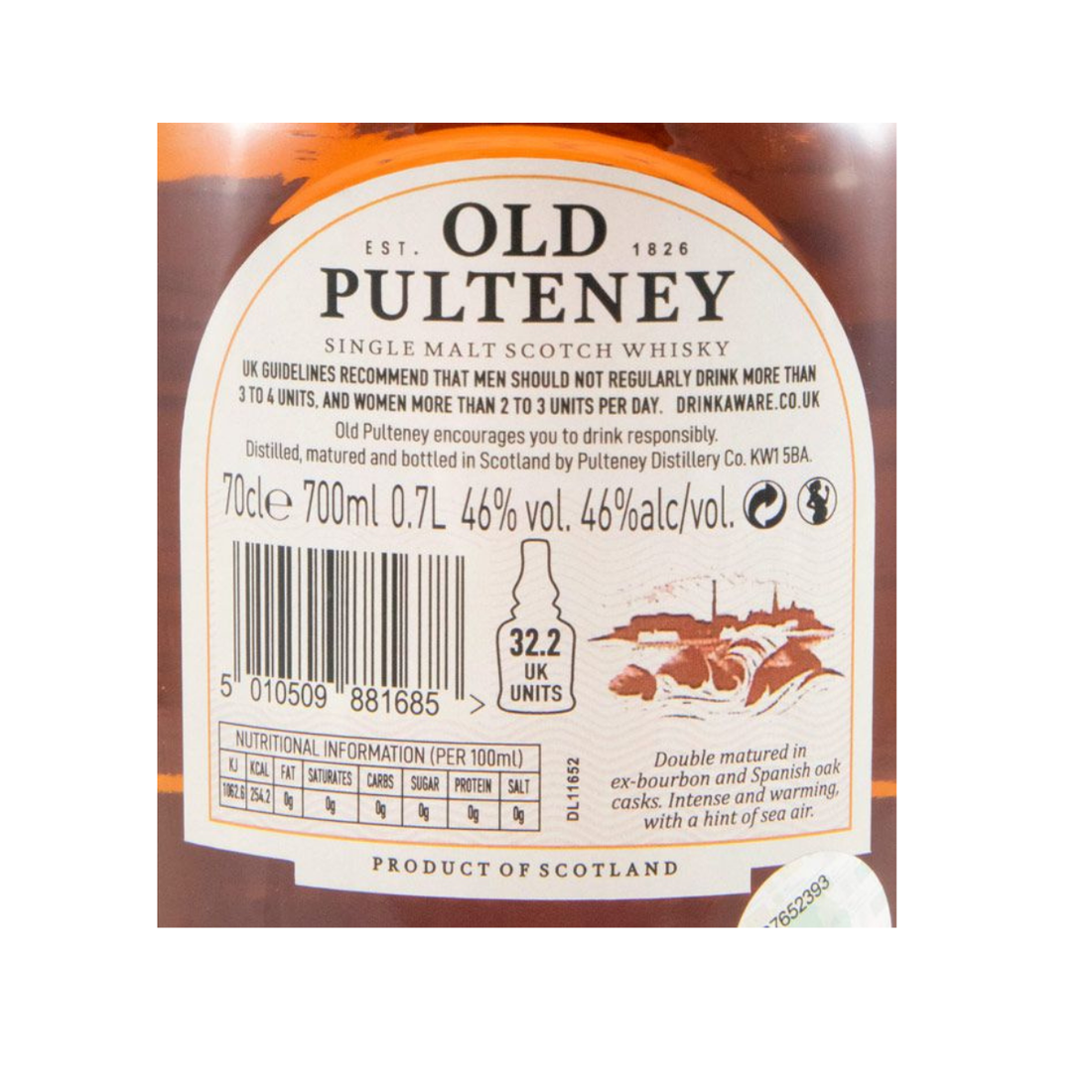 Old Pulteney 18 anos