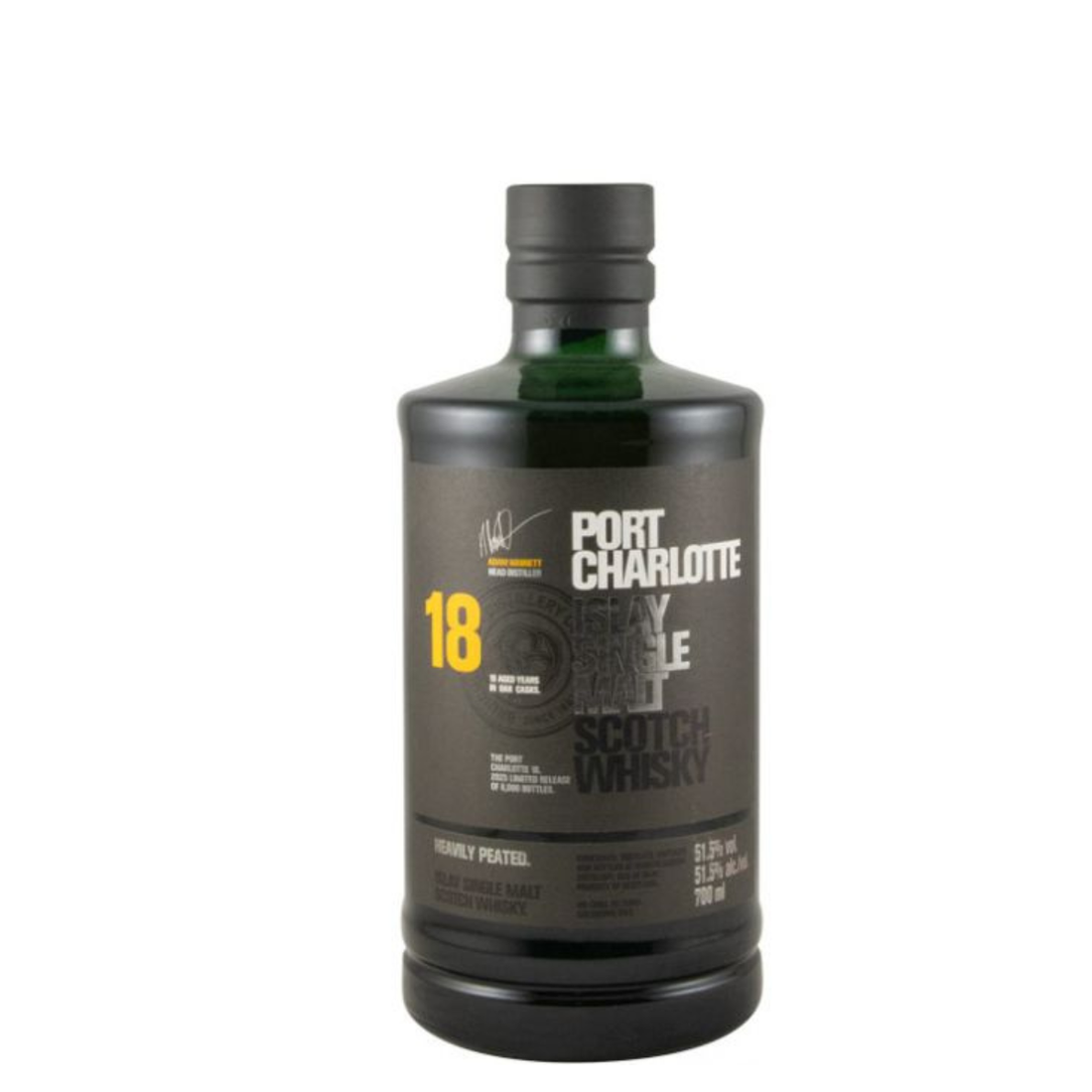 Port Charlotte Heavily Peated Islay 18 anos