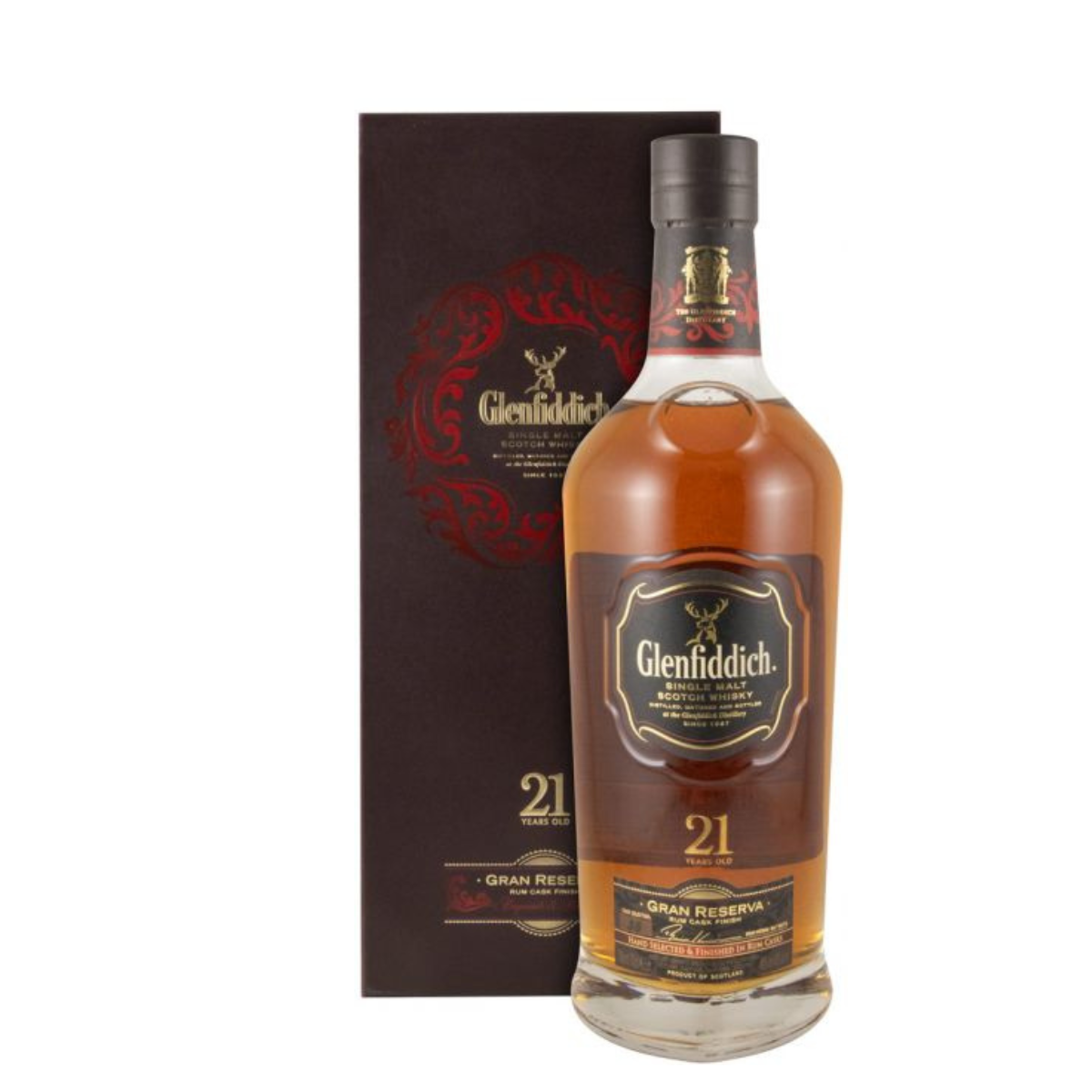 Glenfiddich Cask Selection 36 Gran Reserva Rum Cask Finish 21 anos
