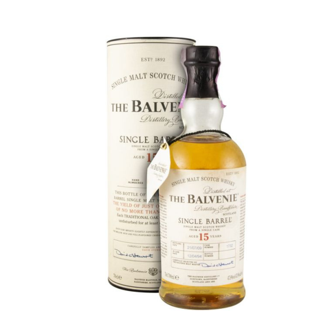 Balvenie Single Barrel Cask N.º 1732 15 anos