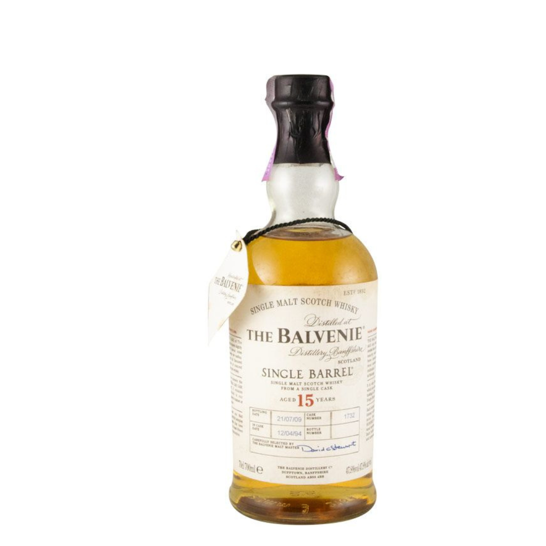Balvenie Single Barrel Cask N.º 1732 15 anos