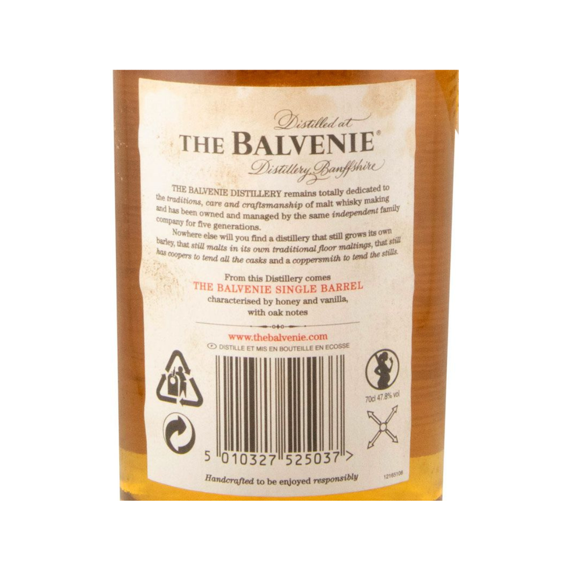Balvenie Single Barrel Cask N.º 1732 15 anos
