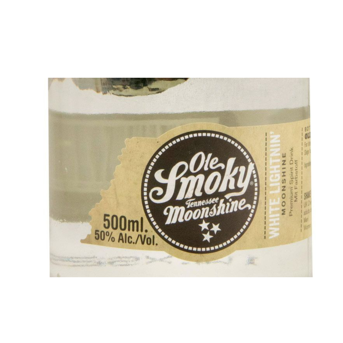 Ole Smoky Moonshine White Lightnin 50cl
