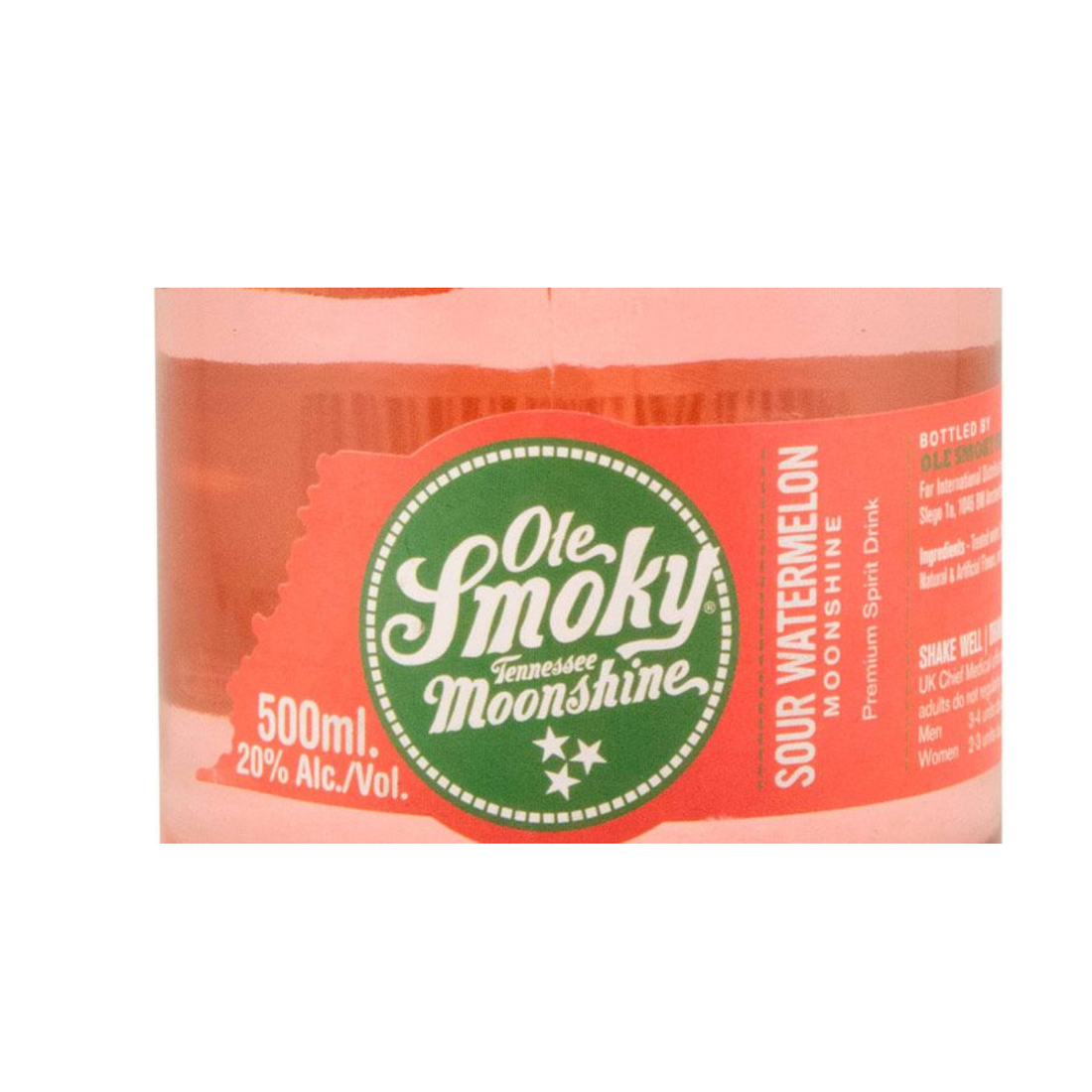 Ole Smoky Moonshine Sour Watermelon 50cl
