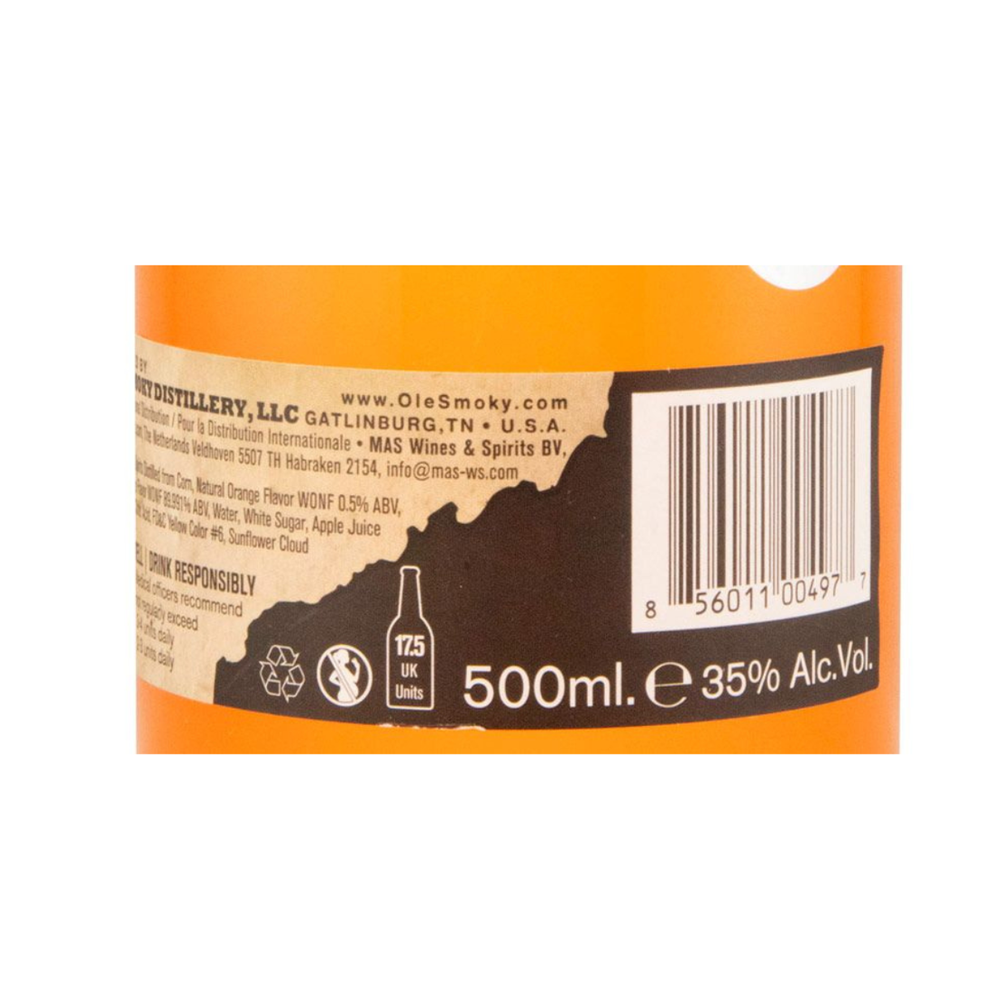 Ole Smoky Moonshine Orange 50cl