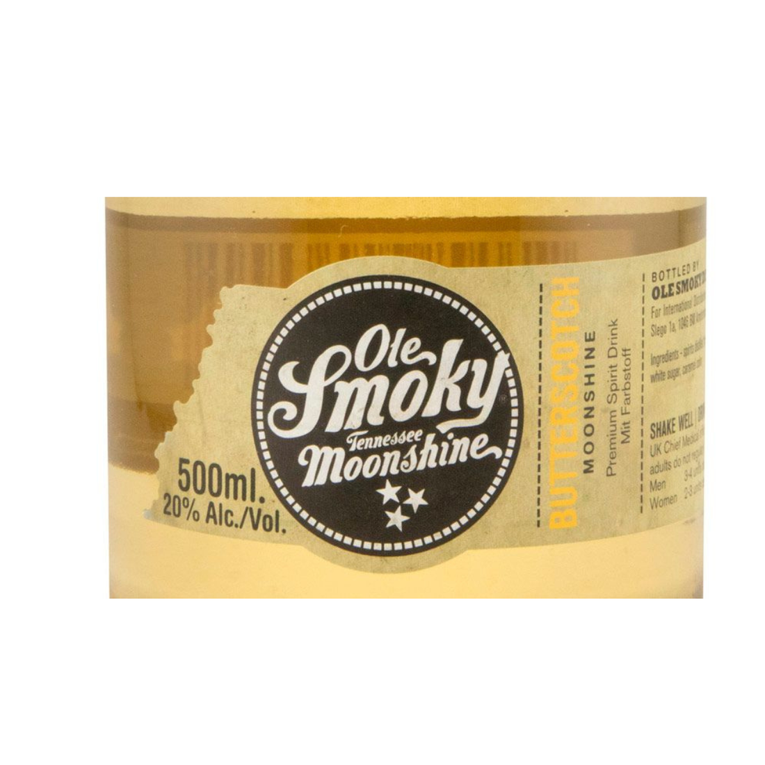Ole Smoky Moonshine Butterscotch 50cl
