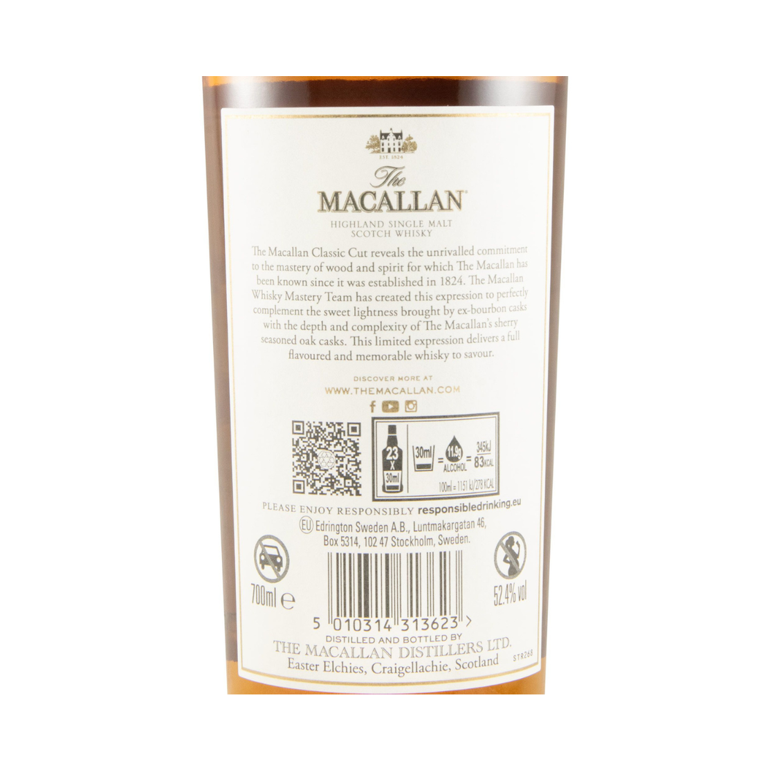 Macallan Classic Cut 2024 Edição Limitada