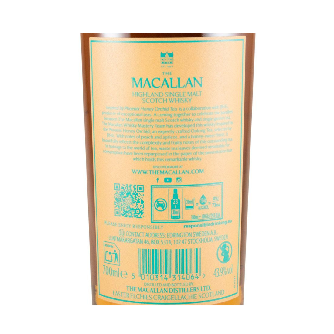 Macallan Harmony Collection V Inspired by Phoenix Honey Orchid Tea