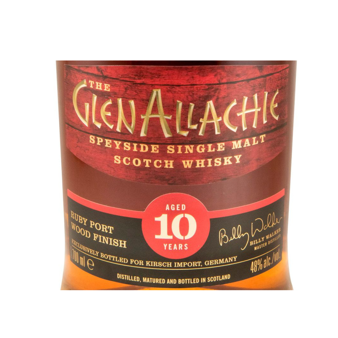 Glenallachie Ruby Port Wood Finish 10 anos