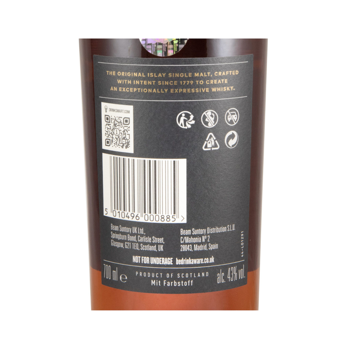 Bowmore Ruby Port Cask Finish 16 anos