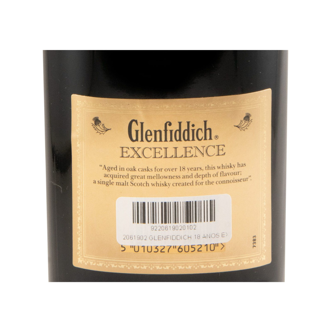 Glenfiddich Excellence 18 anos (sem caixa)