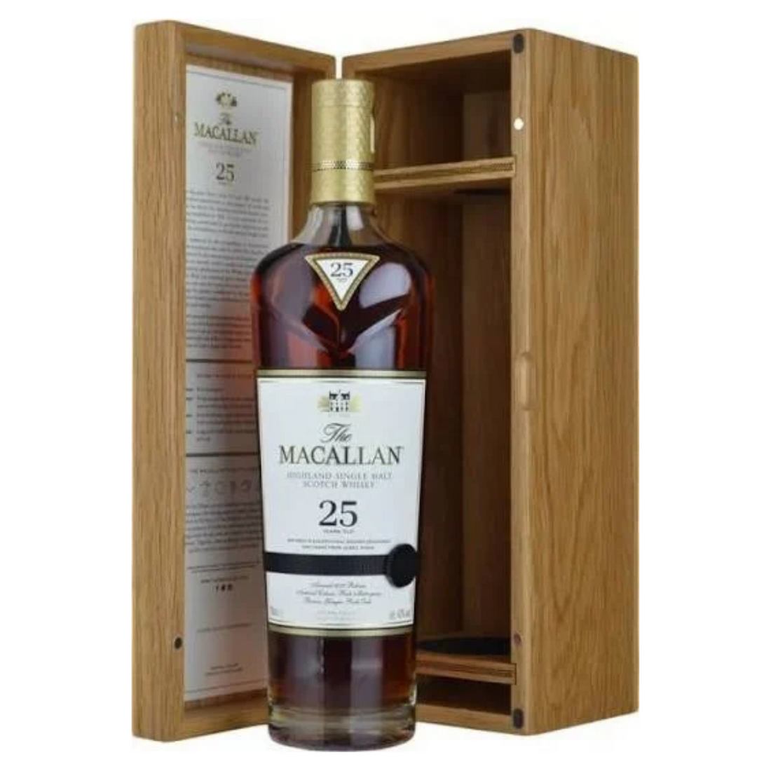 Macallan Sherry Oak 25 Anos C/Estojo