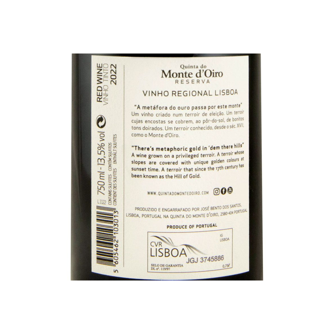 Quinta do Monte d'Oiro Reserva Tinto