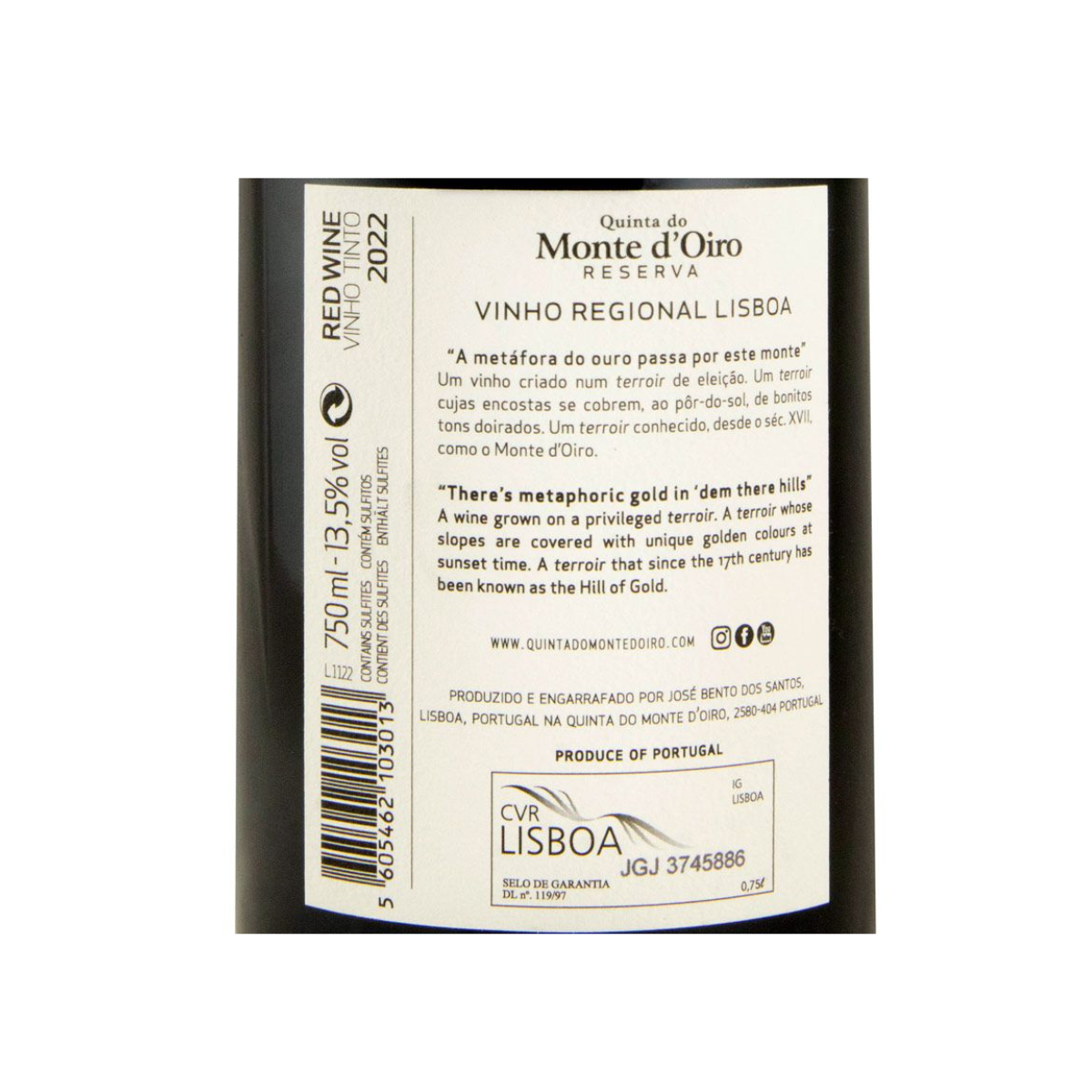 Quinta do Monte d'Oiro Reserva Tinto